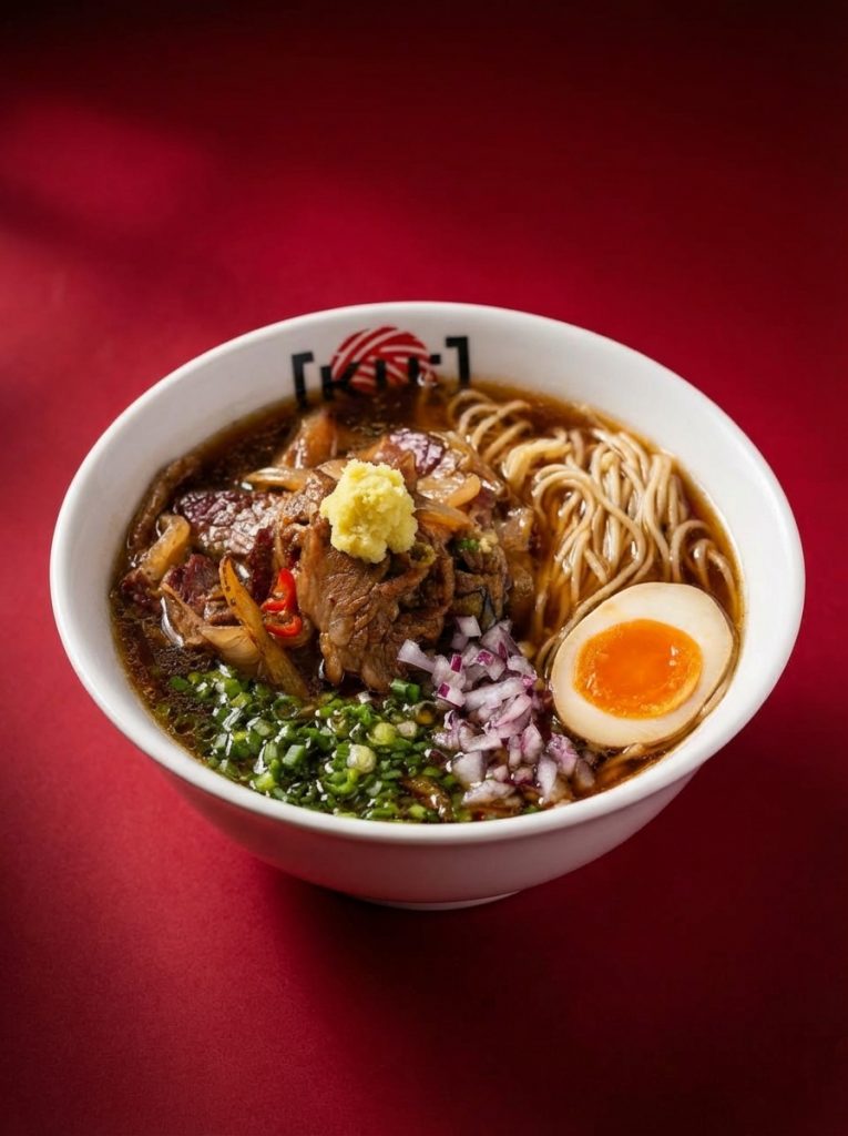 Beef Ginger Shoyu Ramen